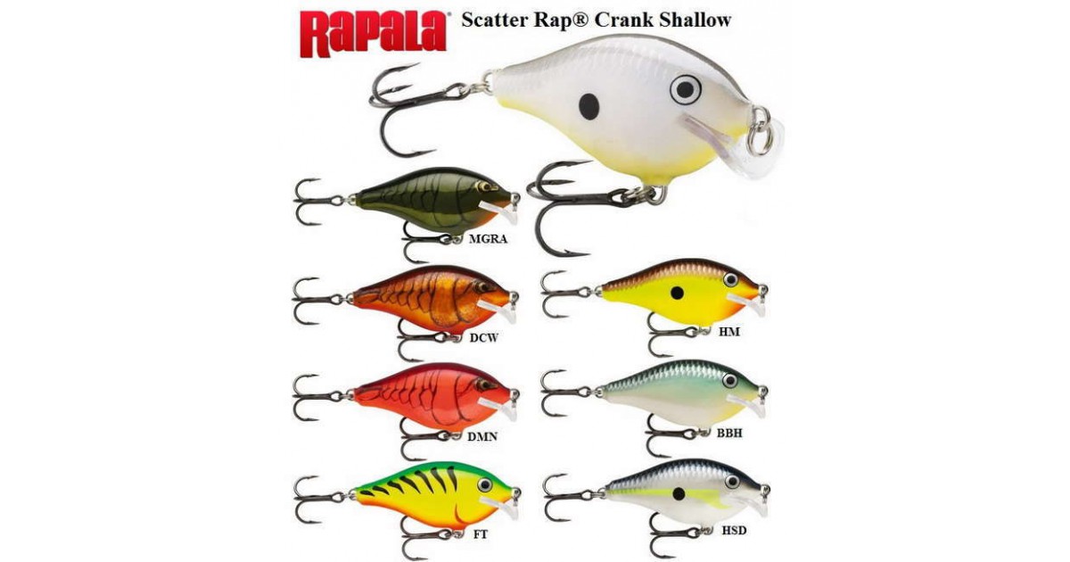 Rapala® Scatter Rap® Crank 