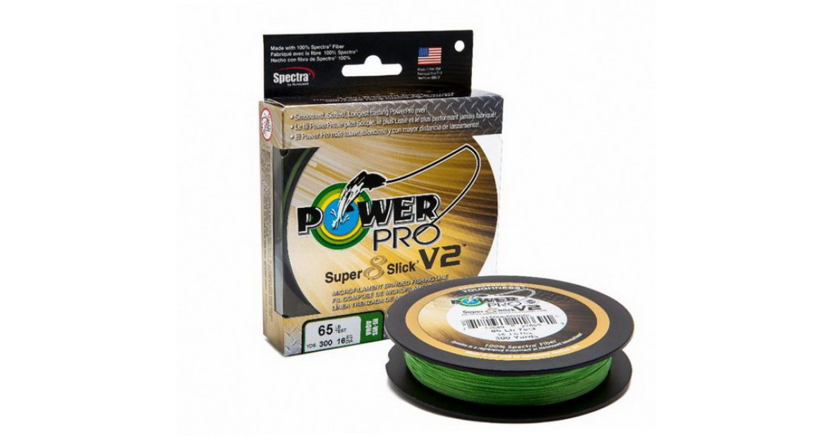 Power Pro Super8Slick V2 Braided Line Aqua Green