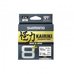 SHIMANO KAIRIKI 8+ 150mt. STEEL GRAY 