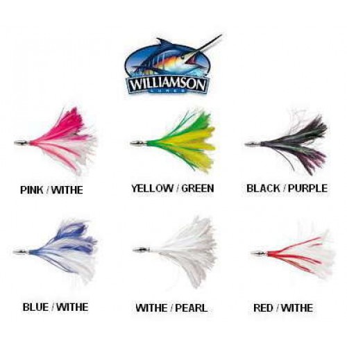 WILLIAMSON FLASH FEATHER RIGGED 4 102mm.