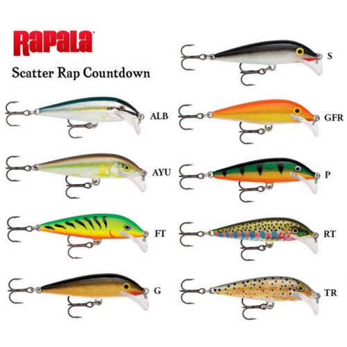 RAPALA SCATTER RAP COUNTDOWN