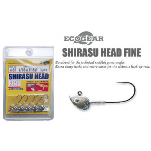 ECOGEAR SHIRASU HEAD FINE