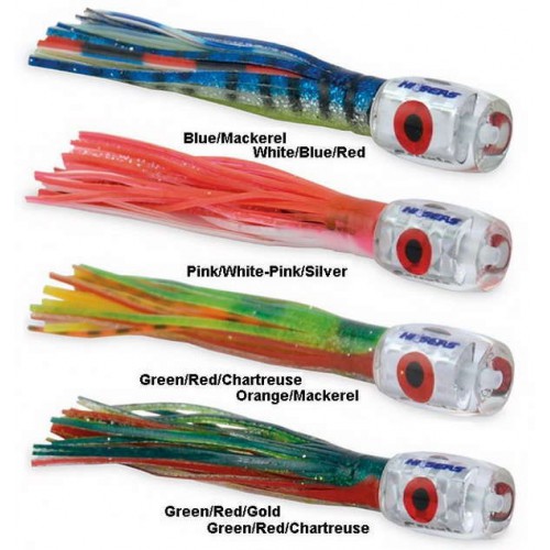 HI-SEAS CRUXIS SERIES SOFT RESIN HEAD TROLLING LURE