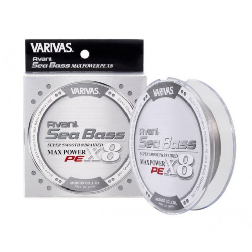 VARIVAS AVANI SEA BASS MAX POWER X8 STEALTH GREY