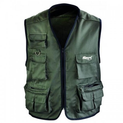 RAGOT GILET PESCA 10 TASCHE