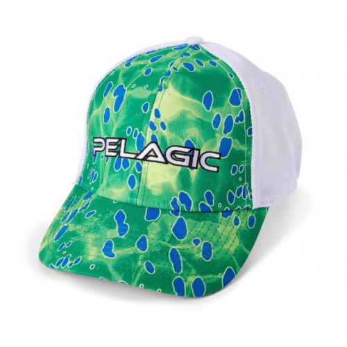 PELAGIC THE SLIDE OFFSHORE FISHING HAT GREEN