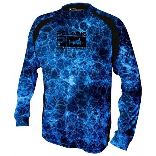 PELAGIC VAPORTEK PERFORMANCE HEXED BLUE