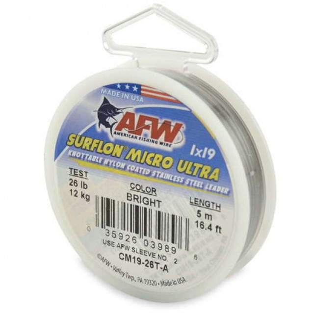 AMERICAN FISHING WIRE SURFLON MICRO ULTRA 1x19 