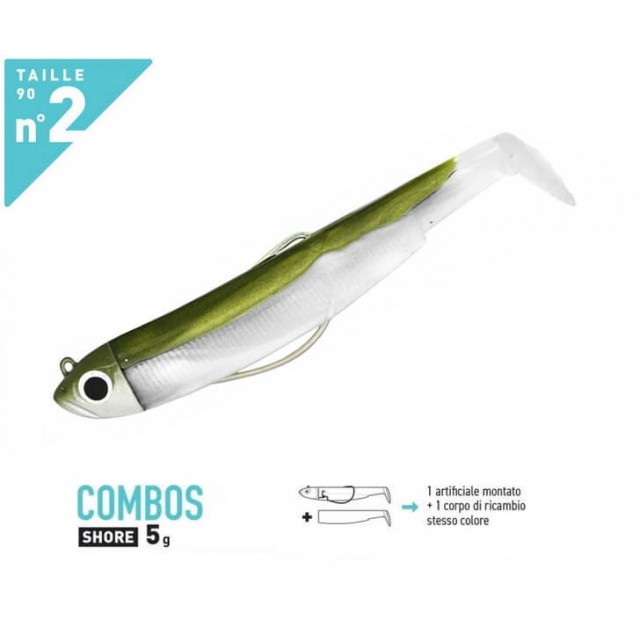 FIIISH BLACK MINNOW 90 COMBO SHORE 5G. 