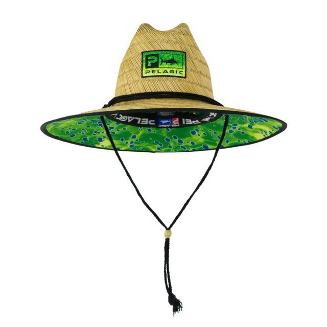 PELAGIC BAJA STRAW HAT DORADO GREEN 