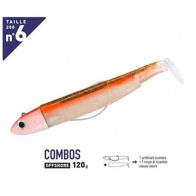 FIIISH BLACK MINNOW 200 COMBO OFFSHORE 120G. 