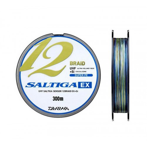 DAIWA SALTIGA 12 BRAID EX+SI 300M. 0.140mm.