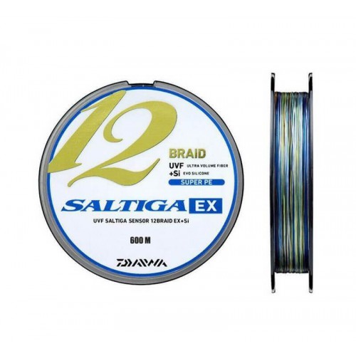 DAIWA SALTIGA 12 BRAID EX+SI 600M. 0.180mm.