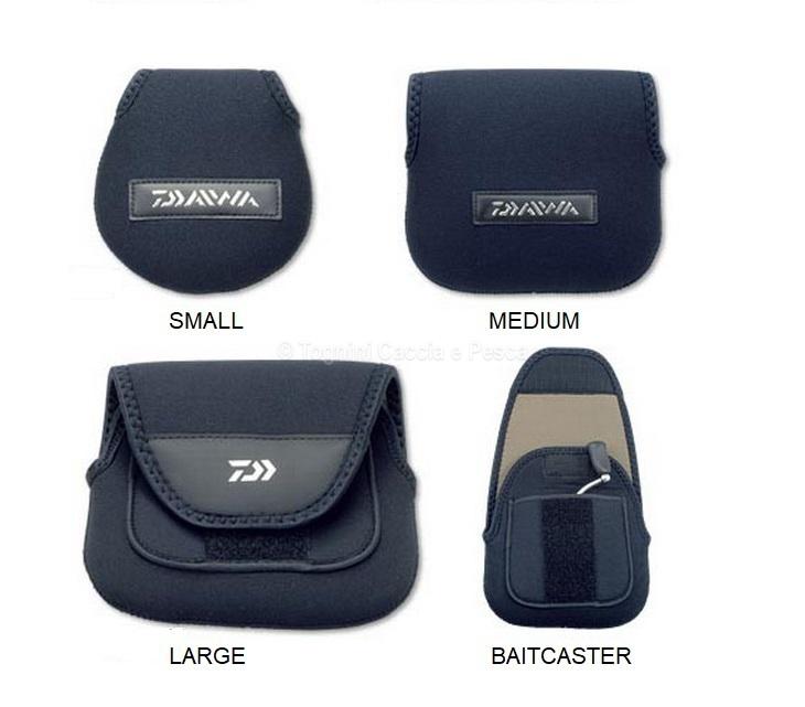 DAIWA NEOPRENE SPINNING REEL POUCH S  accessories rod-holdall-and-reel -  Tognini fishing