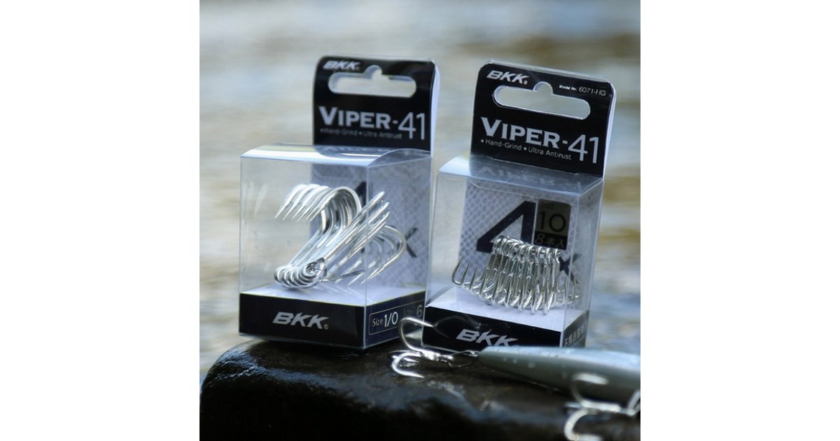 Offerta BKK VIPER-41 3/0  accessories treebles - Tognini fishing