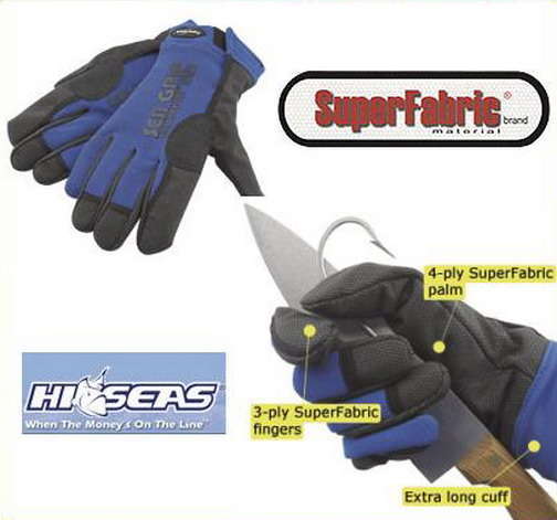 HI-SEAS SEA GRIP SUPERFABRIC OFFSHORE GLOVES