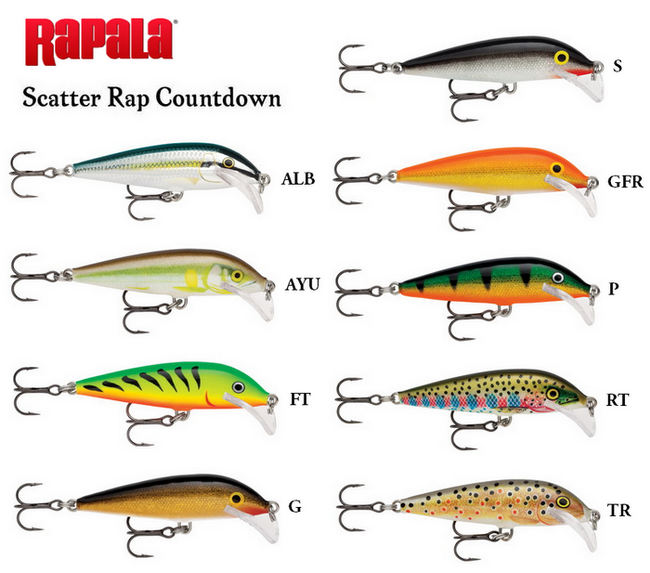 RAPALA SCATTER RAP COUNTDOWN