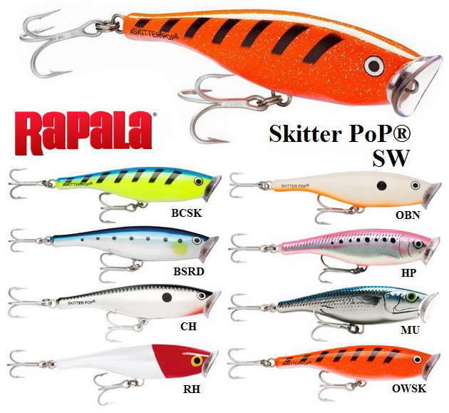 RAPALA SKITTER POP SALTWATER