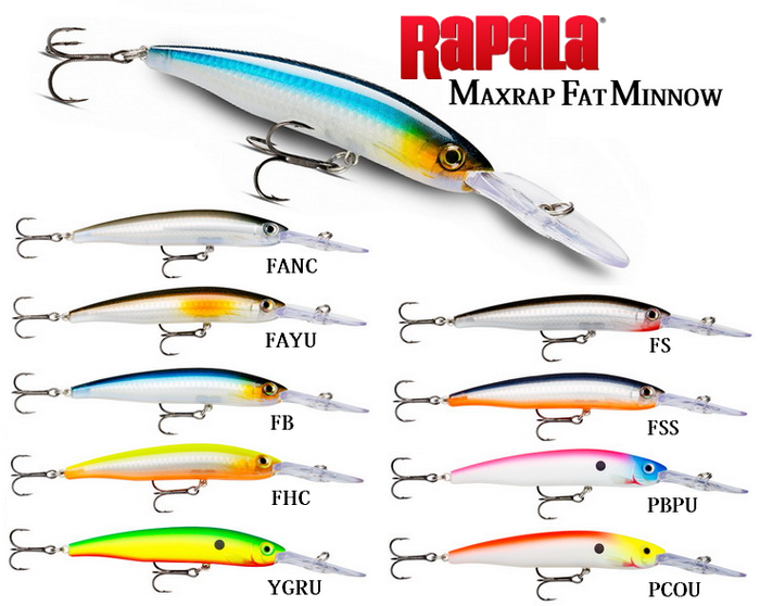 RAPALA MAX RAP FAT MINNOW