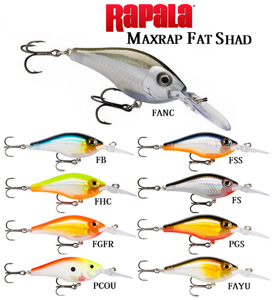 RAPALA MAX RAP FAT SHAD