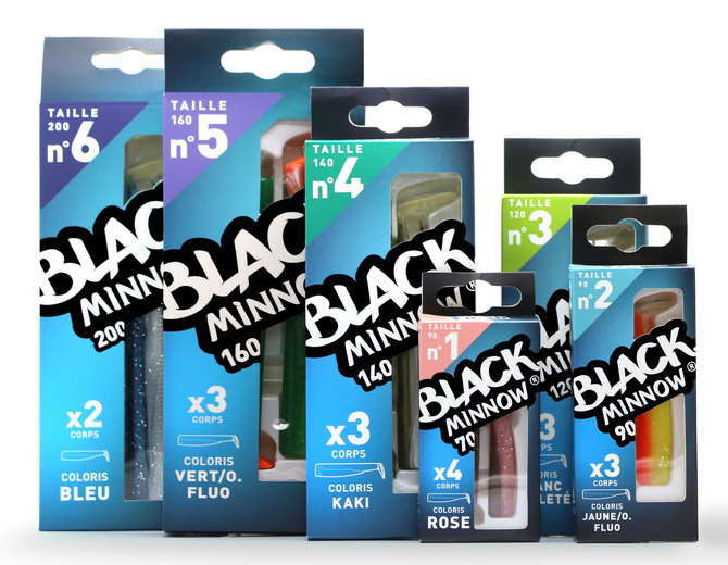 FIIISH BLACK MINNOW CORPI DI RICAMBIO 140