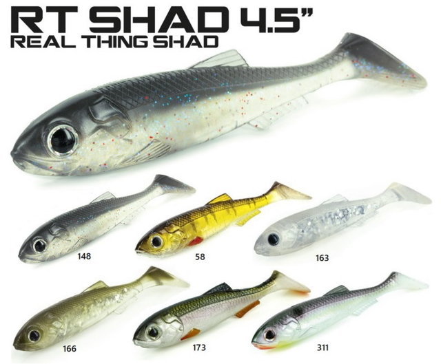 MOLIX RT SHAD 4.5''