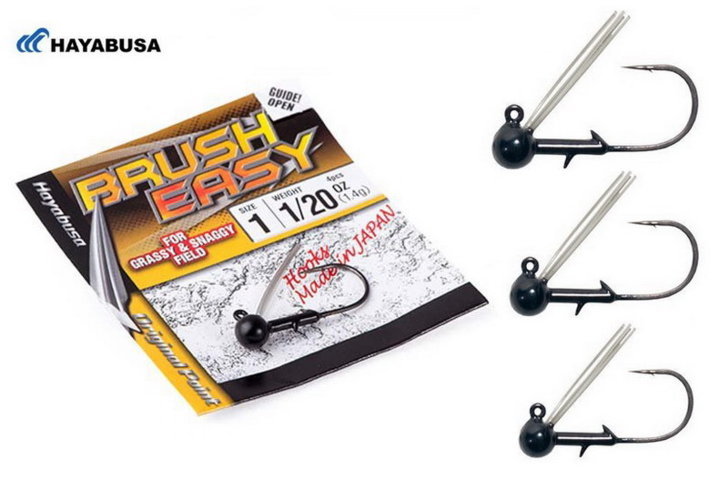 HAYABUSA BRUSH EASY JIG HEADS