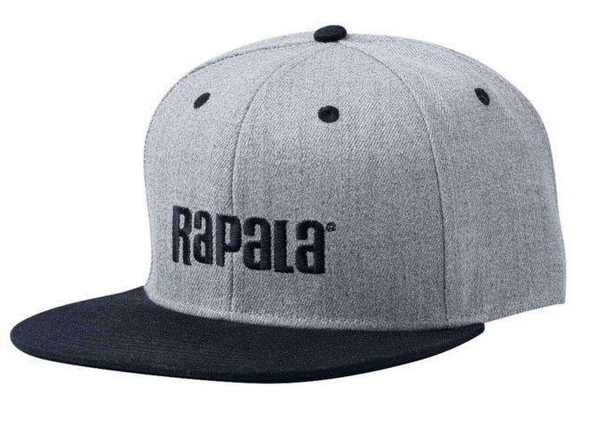 RAPALA FLAT BRIM CAP GREY/BLACK