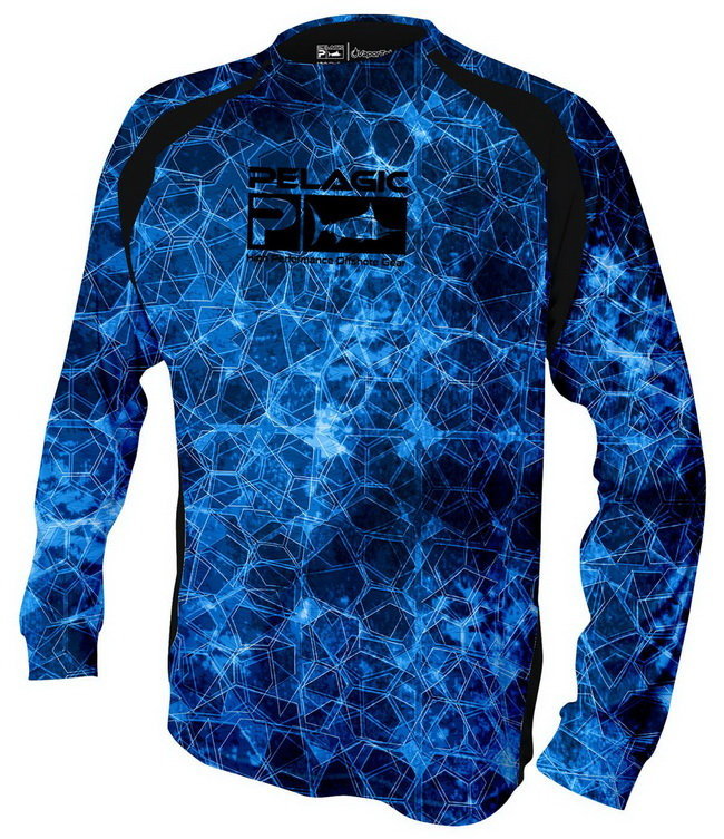 PELAGIC VAPORTEK PERFORMANCE HEXED BLUE