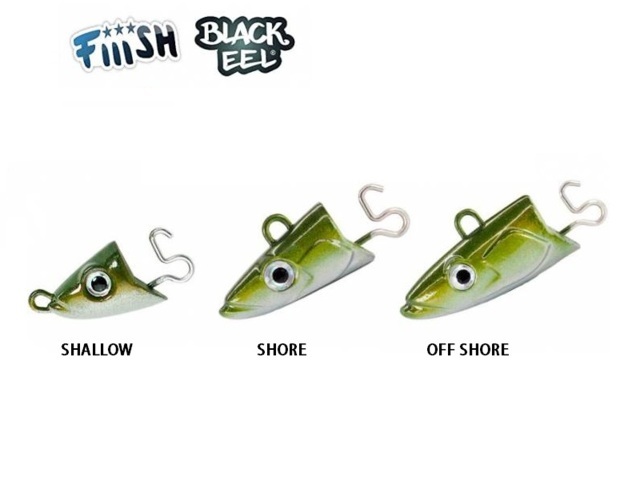 FIIISH BLACK EEL 150 JIG HEADS