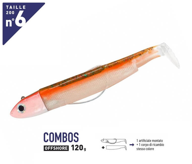 FIIISH BLACK MINNOW 200 COMBO OFFSHORE 120G.